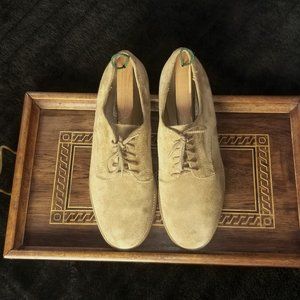 Highland Creek brown suede loafers